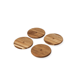 Glassbrikke og coaster