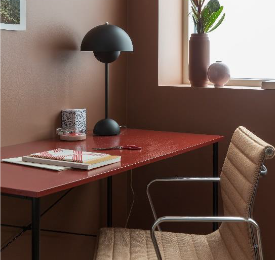 Hjemmekontor – få fargeinspirasjon til et rom du vil jobbe i