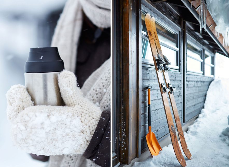 Riktig utstyr: Det er viktig å ha redskap lett tilgjengelig når snøen laver ned. 
