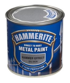 Hammerite Metallmaling Sølvgrå 250ML
