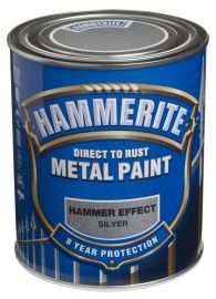 Hammerite Metallmaling Sølvgrå 750ML