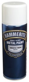 Hammerite Smooth Finish Hvit 400ML