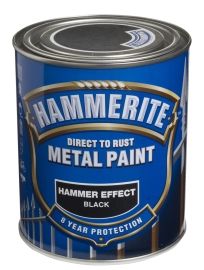 Hammerite Metallmaling Sort 750ML