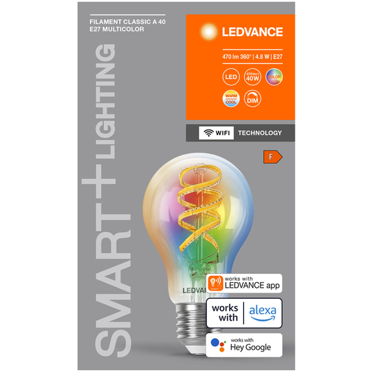 LED SMART  WIFI CL40 RGBTW E27